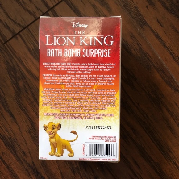 Disney The Lion King Bathbomb - Picture 3 of 5